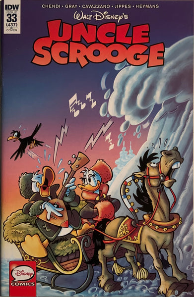 UNCLE SCROOGE #33 RI RETAILER INCENTIVE 1:10 VARIANT COVER