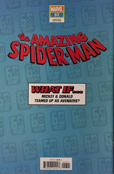 AMAZING SPIDER-MAN (2022) #57 DISNEY WHAT IF… MARVEL HOMAGE VARIANT COVER
