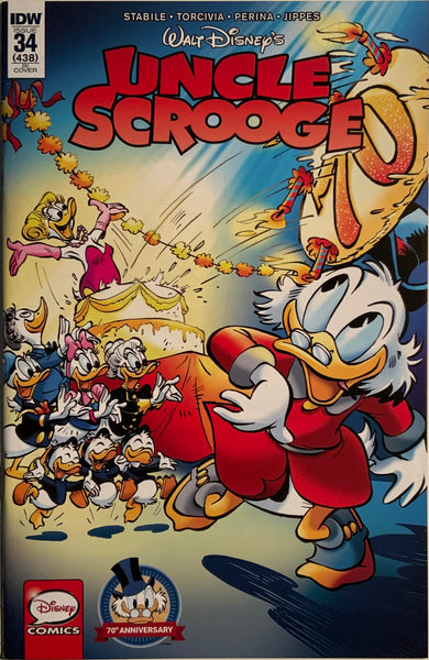 UNCLE SCROOGE #34 RI RETAILER INCENTIVE 1:10 VARIANT COVER