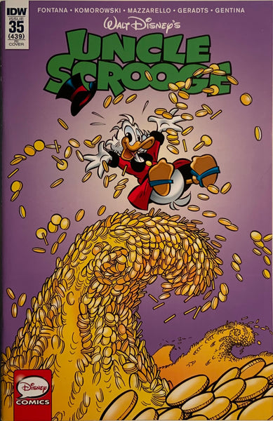 UNCLE SCROOGE #35 RI RETAILER INCENTIVE 1:10 VARIANT COVER