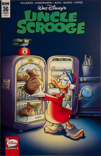 UNCLE SCROOGE #36 RI RETAILER INCENTIVE 1:10 VARIANT COVER