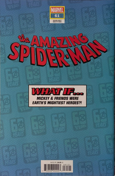 AMAZING SPIDER-MAN (2022) #61 DISNEY WHAT IF… MARVEL HOMAGE VARIANT COVER