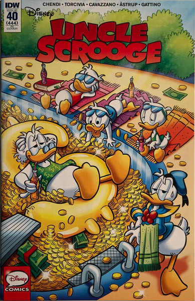 UNCLE SCROOGE #40 RI RETAILER INCENTIVE 1:10 VARIANT COVER
