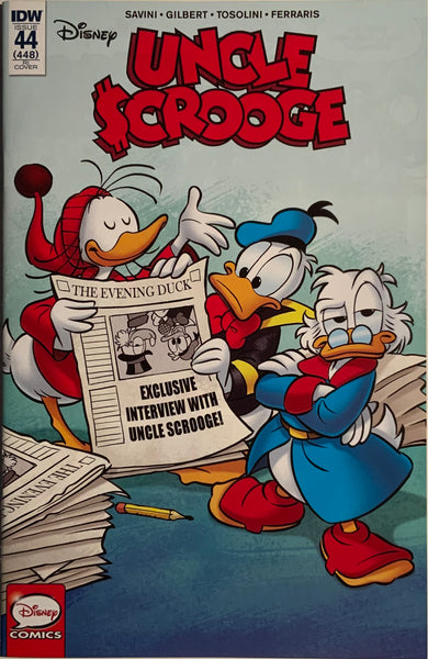 UNCLE SCROOGE #44 RI RETAILER INCENTIVE 1:10 VARIANT COVER