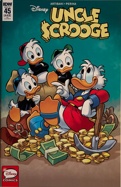UNCLE SCROOGE #45 RI RETAILER INCENTIVE 1:10 VARIANT COVER