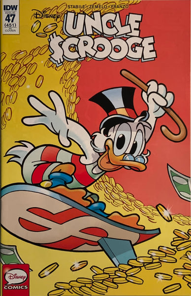 UNCLE SCROOGE #47 RI RETAILER INCENTIVE 1:10 VARIANT COVER