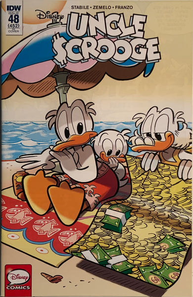 UNCLE SCROOGE #48 RI RETAILER INCENTIVE 1:10 VARIANT COVER