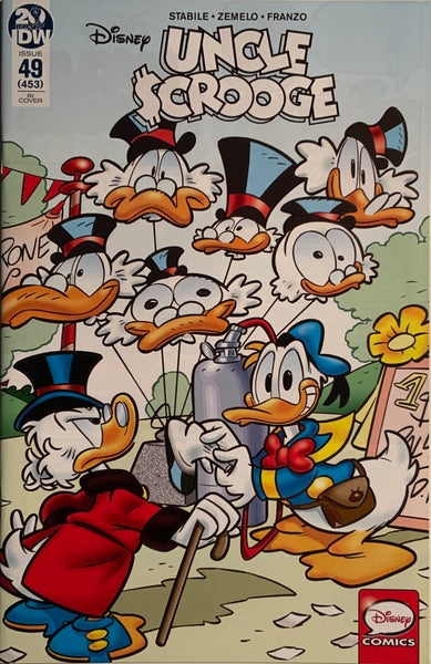 UNCLE SCROOGE #49 RI RETAILER INCENTIVE 1:10 VARIANT COVER