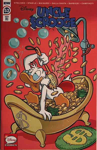 UNCLE SCROOGE #53 RI RETAILER INCENTIVE 1:10 VARIANT COVER