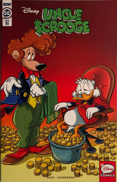 UNCLE SCROOGE #56 RI RETAILER INCENTIVE 1:10 VARIANT COVER