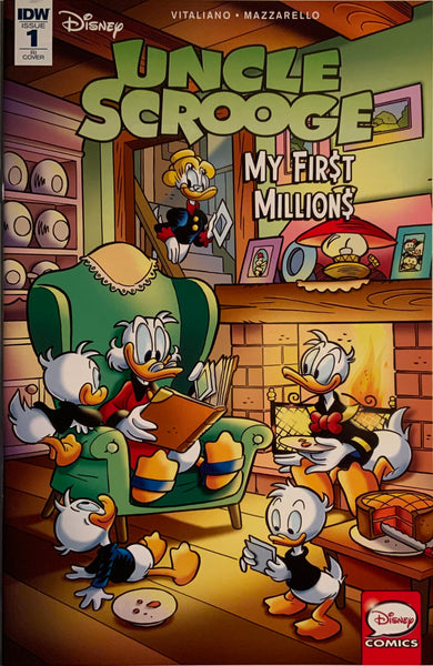 UNCLE SCROOGE MY FIRST MILLIONS # 1 RI RETAILER INCENTIVE 1:10 VARIANT COVER