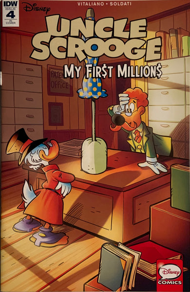 UNCLE SCROOGE MY FIRST MILLIONS # 4 RI RETAILER INCENTIVE 1:10 VARIANT COVER