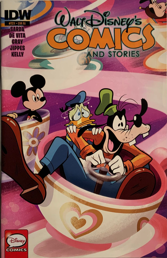 WALT DISNEY’S COMICS AND STORIES #721 RI RETAILER INCENTIVE 1:25 VARIANT COVER