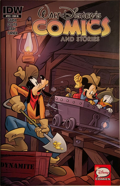 WALT DISNEY’S COMICS AND STORIES #723 RI RETAILER INCENTIVE 1:25 VARIANT COVER