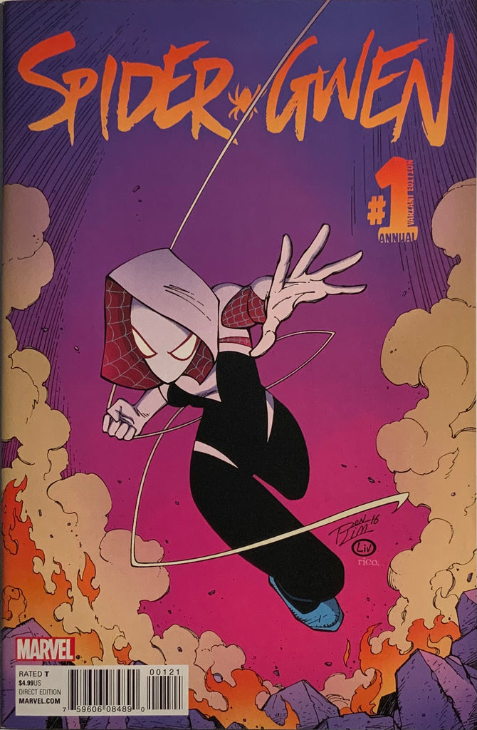 SPIDER-GWEN (2015-2018) ANNUAL # 1 LIM VARIANT COVER