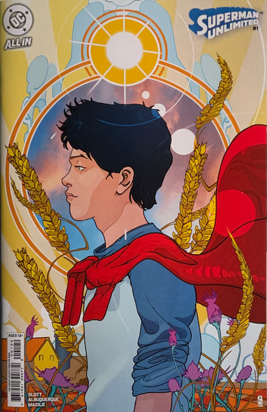 SUPERMAN UNLIMITED # 1 WARD 1:50 VARIANT COVER