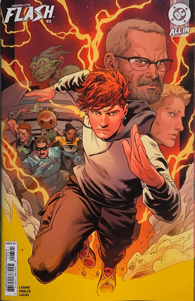 ABSOLUTE FLASH # 3 MOORE 1:25 VARIANT COVER