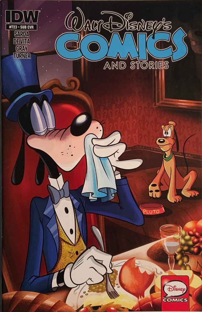 WALT DISNEY’S COMICS AND STORIES #723 SUB COVER