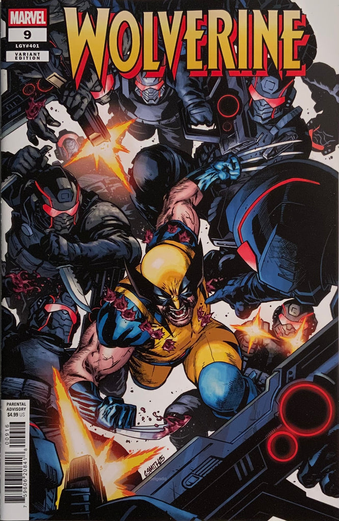 WOLVERINE (2024) # 9 SMITH 1:25 VARIANT COVER