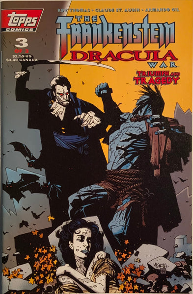 THE FRANKENSTEIN / DRACULA WAR SET # 1 - 3