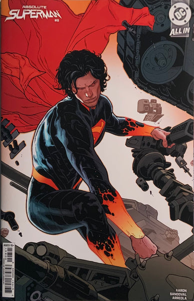 ABSOLUTE SUPERMAN # 8 SPOKES 1:25 VARIANT COVER
