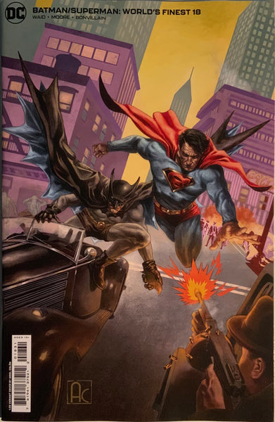 BATMAN / SUPERMAN WORLD’S FINEST #18 COLON 1:25 VARIANT COVER