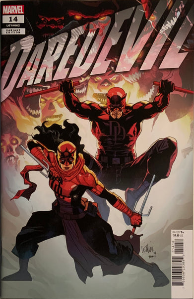 DAREDEVIL (2022) #14 YU 1:25 VARIANT COVER