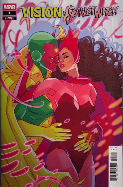 VISION & SCARLET WITCH # 1 SAUVAGE 1:25 VARIANT COVER