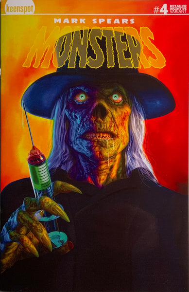 MARK SPEARS MONSTERS #4 1:25 VARIANT COVER