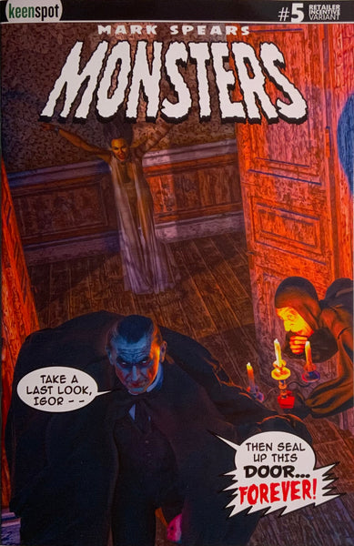 MARK SPEARS MONSTERS #5 1:25 VARIANT COVER