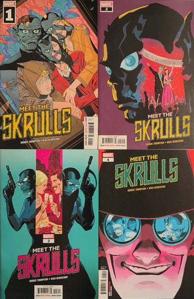 MEET THE SKRULLS # 1 - 5 SET