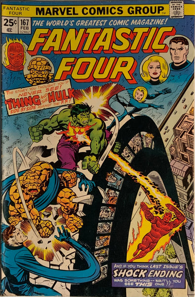 FANTASTIC FOUR (1961-1996) #167