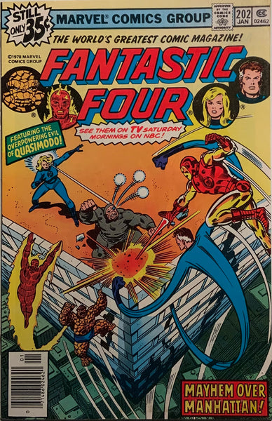 FANTASTIC FOUR (1961-1996) #202