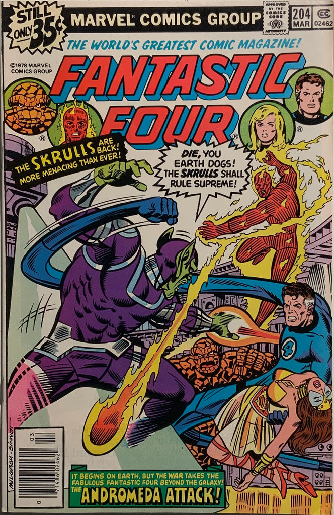 FANTASTIC FOUR (1961-1996) #204 FIRST APPEARANCE OF QUEEN ADORA