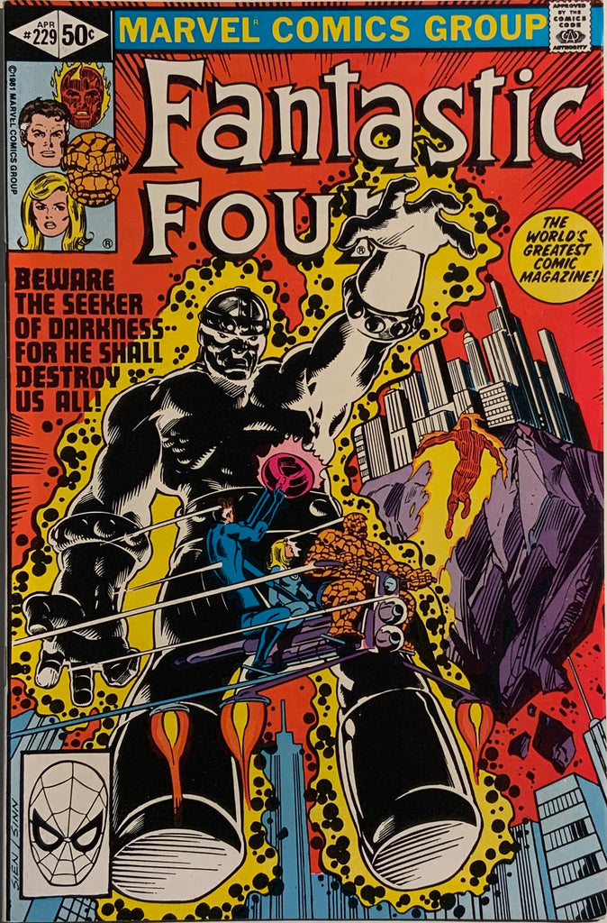 FANTASTIC FOUR (1961-1996) #229 FIRST APPEARANCE OF EBON SEEKER