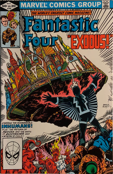 FANTASTIC FOUR (1961-1996) #240 FIRST APPEARANCE OF LUNA MAXIMOFF
