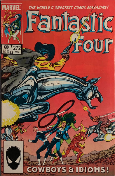 FANTASTIC FOUR (1961-1996) #272 FIRST CAMEO APPEARANCE OF NATHANIEL RICHARDS, FATHER OF REED