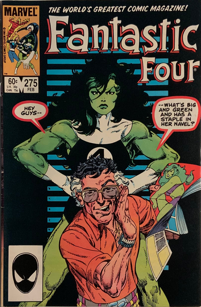FANTASTIC FOUR (1961-1996) #275 STAN LEE COVER APPEARANCE