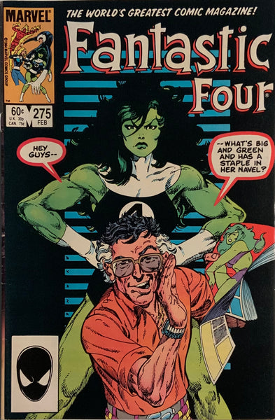 FANTASTIC FOUR (1961-1996) #275 STAN LEE COVER APPEARANCE