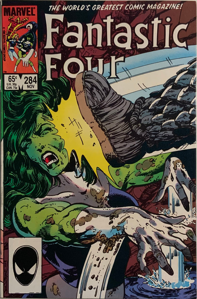 FANTASTIC FOUR (1961-1996) #284 INVISIBLE GIRL BECOMES INVISIBLE WOMAN