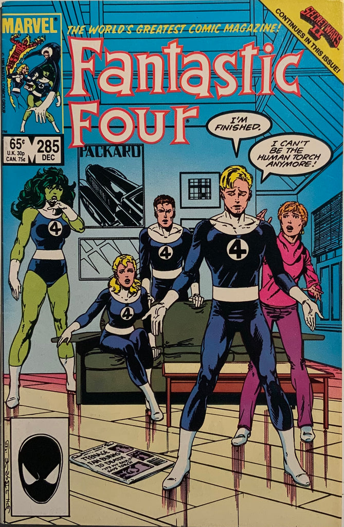 FANTASTIC FOUR (1961-1996) #285