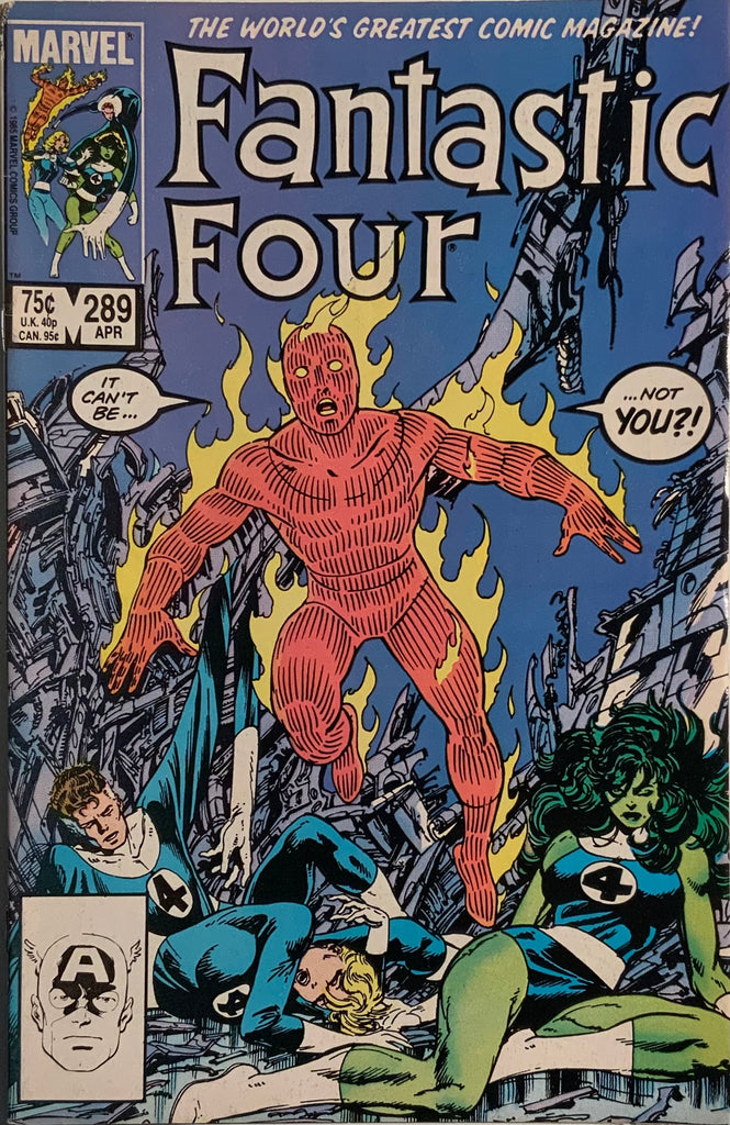 FANTASTIC FOUR (1961-1996) #289 DEATH OF BASILISK