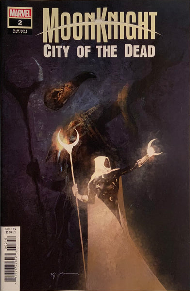 MOON KNIGHT CITY OF THE DEAD # 2 SIENKIEWICZ 1:25 VARIANT COVER