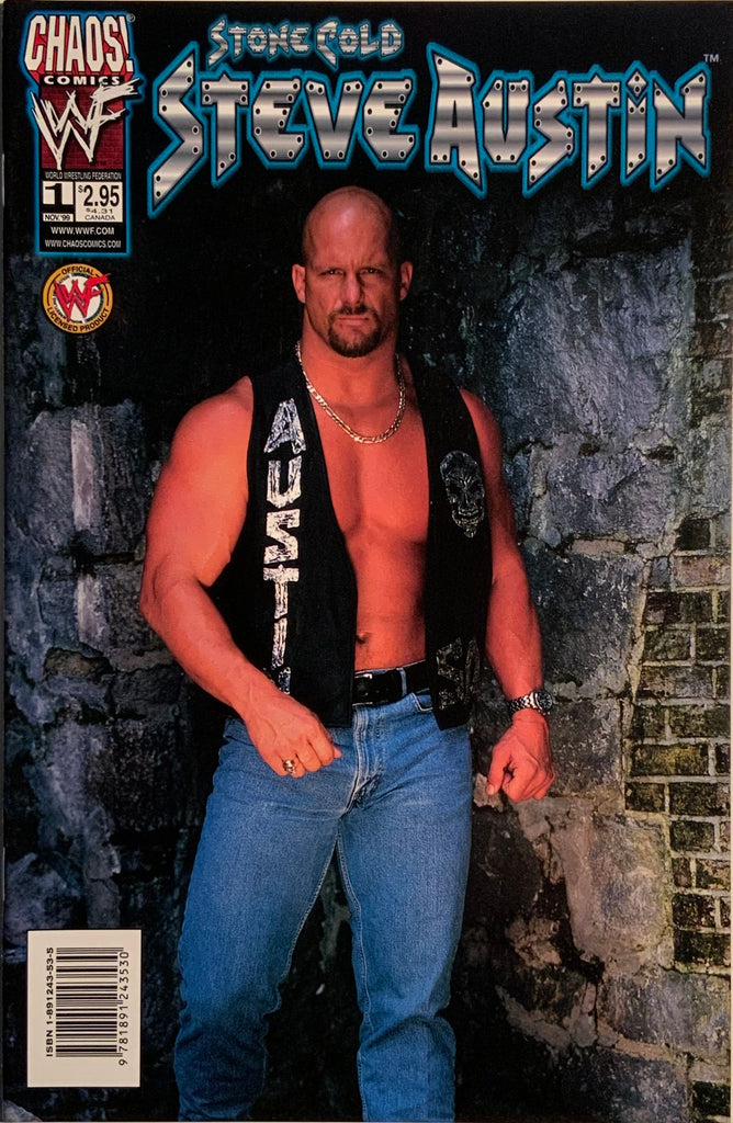 STONE COLD STEVE AUSTIN #1 PHOTO COVER