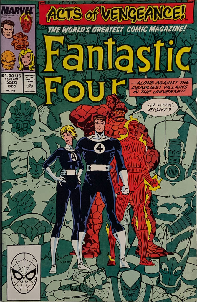 FANTASTIC FOUR (1961-1996) #334