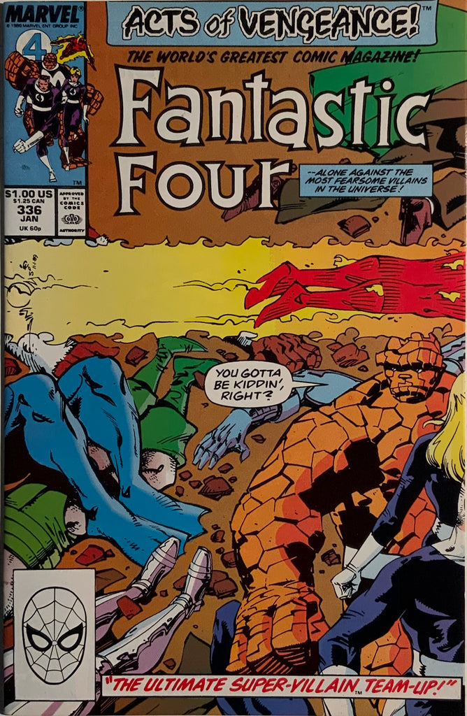 FANTASTIC FOUR (1961-1996) #336