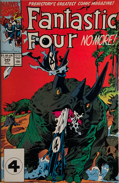 FANTASTIC FOUR (1961-1996) #345