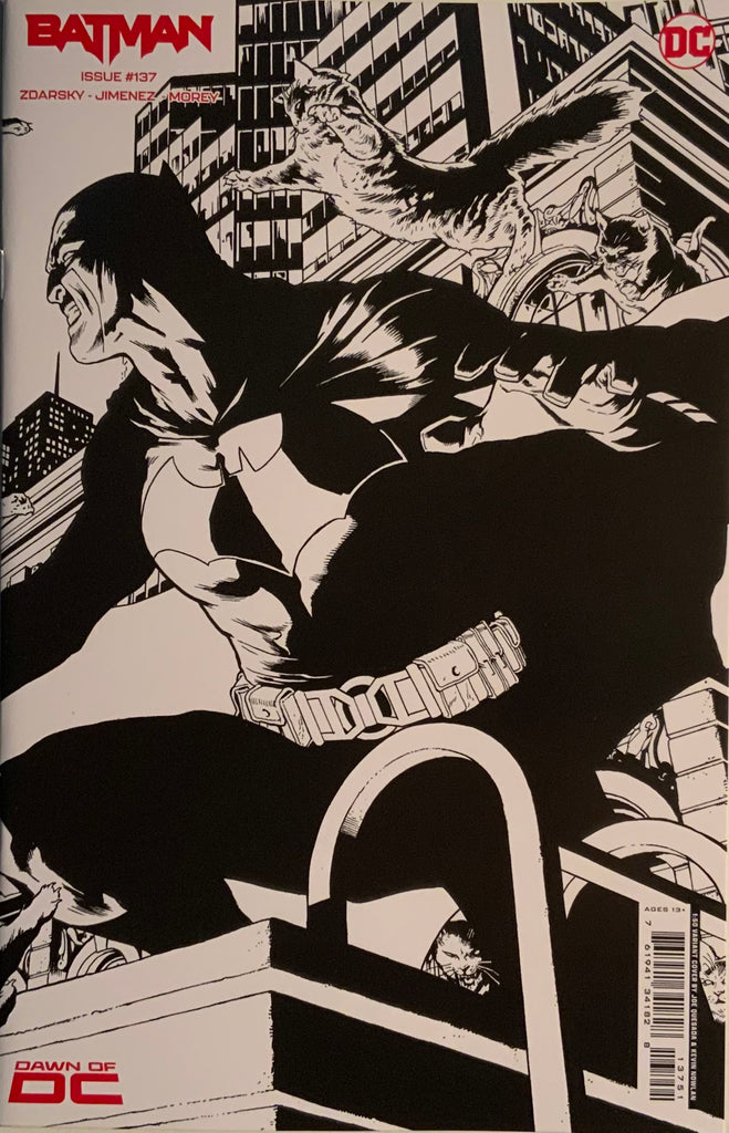 BATMAN (REBIRTH) #137 QUESADA 1:50 VARIANT COVER