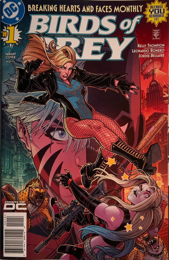 BIRDS OF PREY (2023) # 1 BRADSHAW 1:25 VARIANT COVER