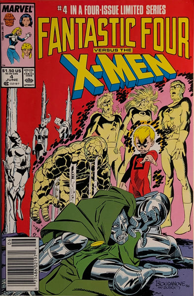 FANTASTIC FOUR VERSUS THE X-MEN SET # 1 - 4